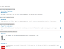 Tablet Screenshot of playstationnetworkcard.blogspot.com