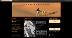 Desktop Screenshot of celebropensante.blogspot.com