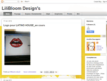 Tablet Screenshot of lilibloomdesigns.blogspot.com