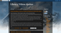 Desktop Screenshot of librosajedrez.blogspot.com