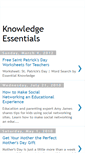 Mobile Screenshot of knowledgeessentials.blogspot.com