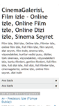 Mobile Screenshot of cinemagalerisi.blogspot.com