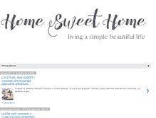 Tablet Screenshot of anne-homesweethome.blogspot.com