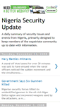 Mobile Screenshot of nigeriasecurityupdate.blogspot.com