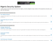 Tablet Screenshot of nigeriasecurityupdate.blogspot.com