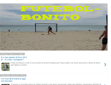 Tablet Screenshot of futebol-bonito.blogspot.com