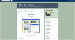 Desktop Screenshot of diariodiunbatterista.blogspot.com