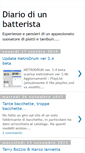 Mobile Screenshot of diariodiunbatterista.blogspot.com