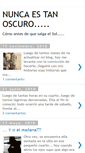 Mobile Screenshot of nuncaestanoscuro.blogspot.com