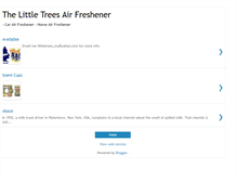 Tablet Screenshot of littletrees-my.blogspot.com