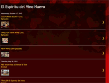 Tablet Screenshot of espiritudelvinonuevo.blogspot.com