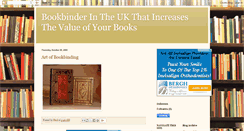 Desktop Screenshot of bookbinder-uk.blogspot.com