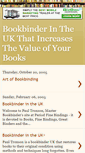 Mobile Screenshot of bookbinder-uk.blogspot.com