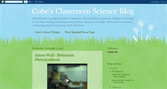 Desktop Screenshot of cobesscience.blogspot.com