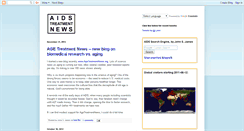 Desktop Screenshot of aidsnews.blogspot.com