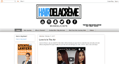 Desktop Screenshot of hairdelacreme.blogspot.com