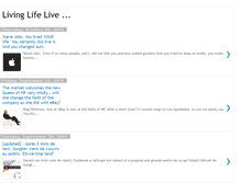 Tablet Screenshot of livinglifelive.blogspot.com