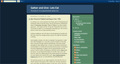 Desktop Screenshot of gatherandgivedc.blogspot.com