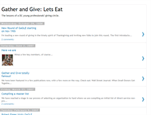 Tablet Screenshot of gatherandgivedc.blogspot.com