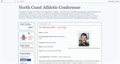 Desktop Screenshot of northcoastconference.blogspot.com