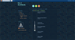 Desktop Screenshot of era3architects.blogspot.com
