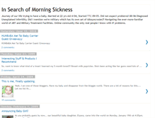 Tablet Screenshot of insearchofmorningsickness.blogspot.com