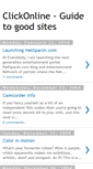 Mobile Screenshot of clickonline.blogspot.com