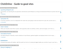 Tablet Screenshot of clickonline.blogspot.com