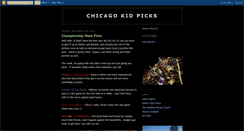 Desktop Screenshot of chicagokidpicks.blogspot.com