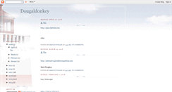 Desktop Screenshot of dougaldonkey.blogspot.com