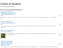 Tablet Screenshot of futebolrondoniense.blogspot.com
