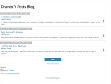 Tablet Screenshot of dravenypotts2006.blogspot.com