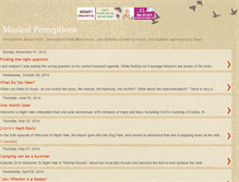 Tablet Screenshot of musicalperceptions.blogspot.com