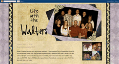 Desktop Screenshot of lifewiththewalters.blogspot.com