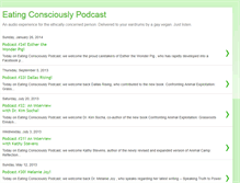 Tablet Screenshot of eatingconsciouslypodcast.blogspot.com