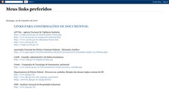 Desktop Screenshot of meuslinkspreferidos1.blogspot.com
