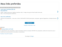Tablet Screenshot of meuslinkspreferidos1.blogspot.com