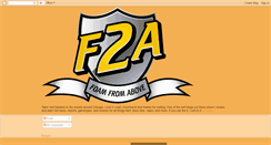 Desktop Screenshot of foamfromabove.blogspot.com