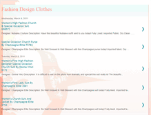 Tablet Screenshot of fashiondesignclothes.blogspot.com