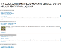 Tablet Screenshot of darulamanbanjarbaru.blogspot.com