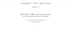 Desktop Screenshot of copperfoxgallery.blogspot.com