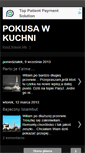 Mobile Screenshot of pokusawkuchni.blogspot.com