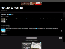 Tablet Screenshot of pokusawkuchni.blogspot.com