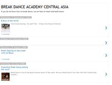 Tablet Screenshot of centralasiainfbreak.blogspot.com