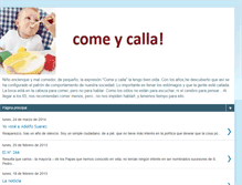 Tablet Screenshot of come-y-calla-enrique.blogspot.com