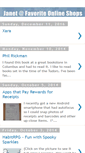 Mobile Screenshot of janet-favorite-online-shops.blogspot.com