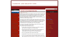 Desktop Screenshot of beautytipsreal.blogspot.com