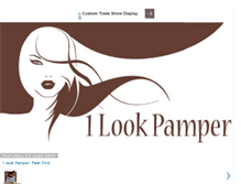 Tablet Screenshot of 1lookpamper.blogspot.com