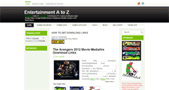 Desktop Screenshot of entertainmentatoz.blogspot.com