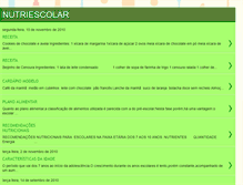 Tablet Screenshot of nutriescolar.blogspot.com